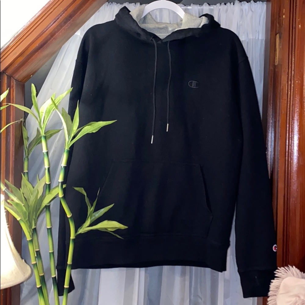 Champion Black PowerBlend Hoodie